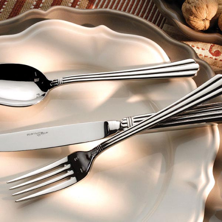 Ложка столовая «Библос»; сталь нерж.; L=210/75,B=10мм; металлич.