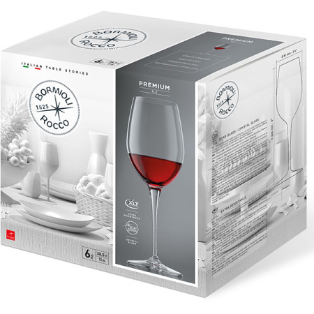 Бокал для вина «Премиум»; стекло; 380мл; D=60/80,H=225мм; прозр.