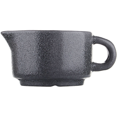 Фото Сливочник «Млечный путь»; фарфор; 50мл; D=6.5см; черный Сливочник «Млечный путь»; фарфор; 50мл; D=6.5см; черный