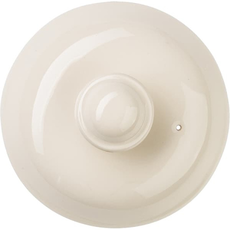 Крышка для кофейника «Айвори»; фарфор; D=5.5,H=4.5см; слон.кость