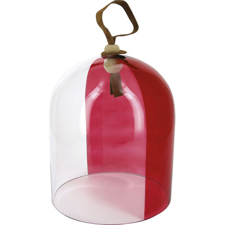 Фото Баранчик «Револ Тач»; стекло; D=18,H=21см; прозр.,красный Баранчик «Револ Тач»; стекло; D=18,H=21см; прозр.,красный