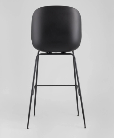 Стул барный Beetle PU со спинкой бежевый