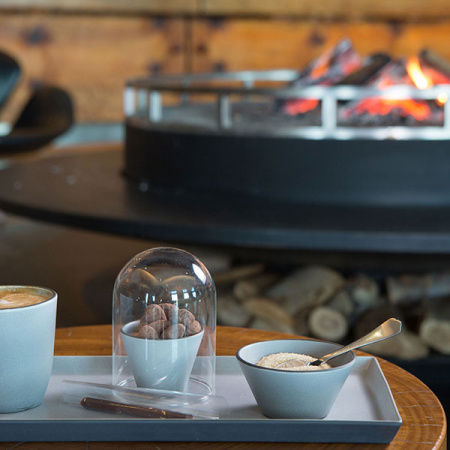 Салатник для компл. «Экинокс»; керамика; 80мл; D=8.2,H=4.1см; серый