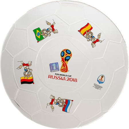 Тарелка для пиццы ”Футбол” «Фут Пати ЧМ»; стекло; D=31см