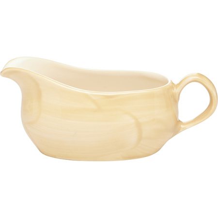 Соусник «Хани»; фарфор; 130мл; H=5.5см; бежев.
