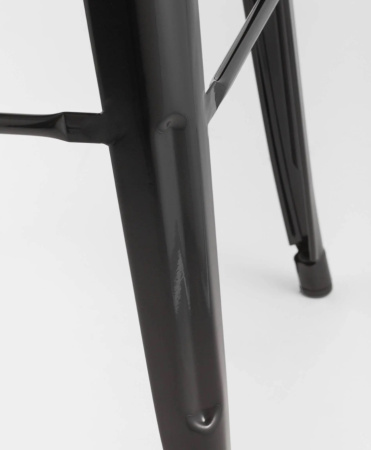 Стул барный TOLIX WOOD черный глянцевый