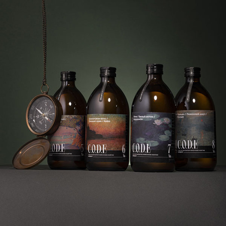 Кордиал C.O.D.E Гранатовое вино-Грецкий орех-Яффа 0,5 л