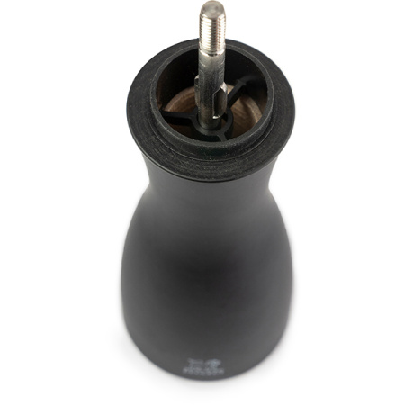 Мельница для перца метал.мех.; дерево; D=5.4,H=15см; черный