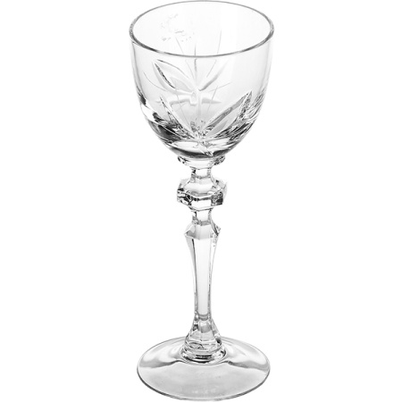 Рюмка «Цветок»; хрусталь; 60мл; D=59,H=152мм