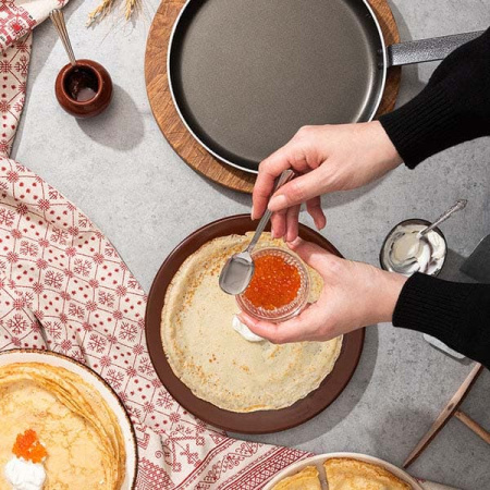 Тарелка  мелкая «Шоколад»; фарфор; D=26,H=2см; тем.корич.