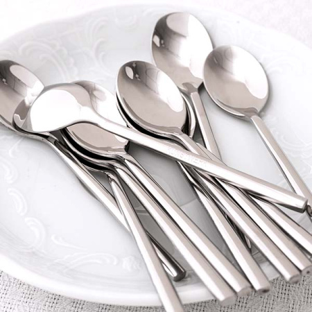 Фото Ложка кофейная «Саппоро бэйсик»; сталь нерж.; L=114,B=20мм Ложка кофейная «Саппоро бэйсик»; сталь нерж.; L=114,B=20мм