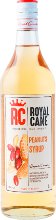 Фото Сироп Royal Cane Арахис стекло 1 л Сироп Royal Cane Арахис стекло 1 л