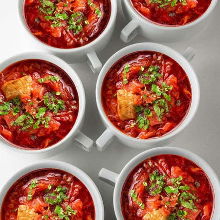 Бульонная чашка «Прага»; фарфор; 330мл; D=10,H=6,L=14,B=10см; белый