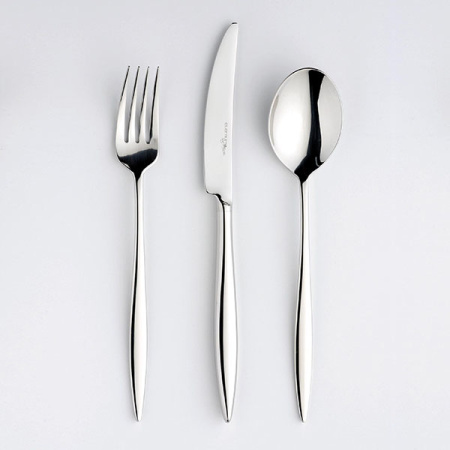 Ложка столовая «Адажио»; сталь нерж.; L=205/60,B=4мм; металлич.