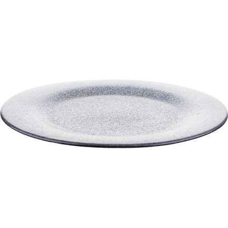 Тарелка «Млечный путь»; фарфор; D=20см; черный