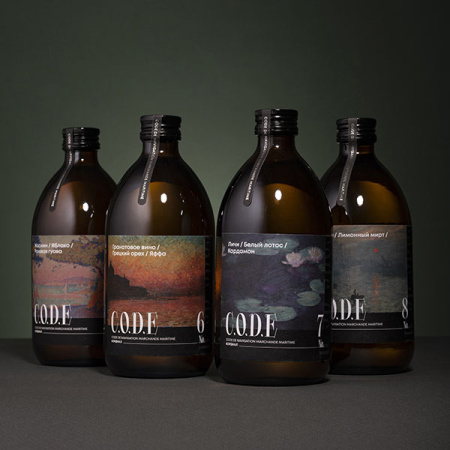 Кордиал C.O.D.E Жасмин-Яблоко-Розовая-Гуава 0,5 л