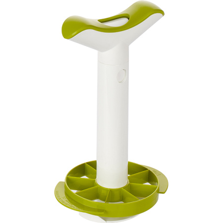 Набор слайсеров д/ананаса [3шт]; сталь,полипроп.; L=180/80,B=15мм; белый