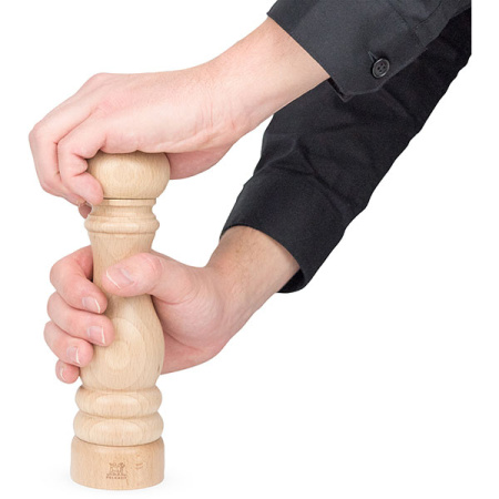 Мельница для перца метал.мех.; дерево,металл; D=5.5,H=22см; св. дерево