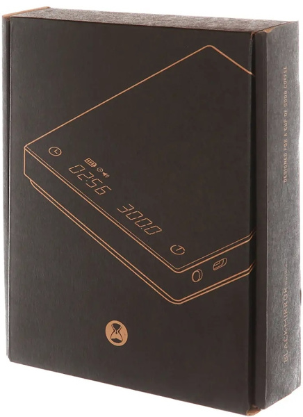 Весы Timemore Black Mirror Basic Plus с таймером черные