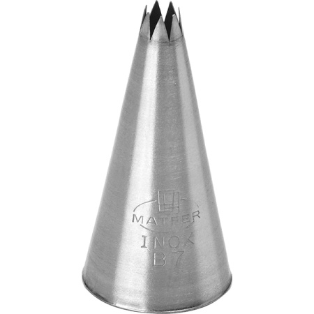 Набор кондит.насадок «Звезда» [2шт]; сталь нерж.; D=6мм