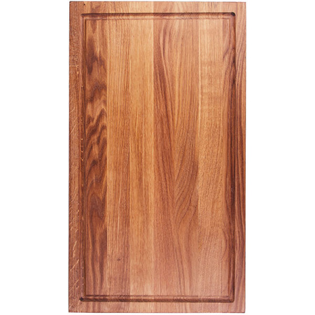 Доска для подачи прямоуг.с выемкой; дуб; H=25,L=585,B=340мм