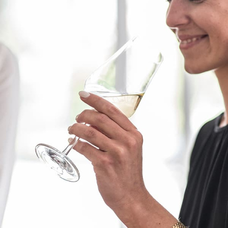 Бокал для вина «Файн»; хр.стекло; 370мл; D=81,H=217мм; прозр.