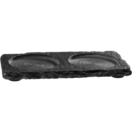 Подставка APS для мельниц, банок сланец натуральный 15х8 см