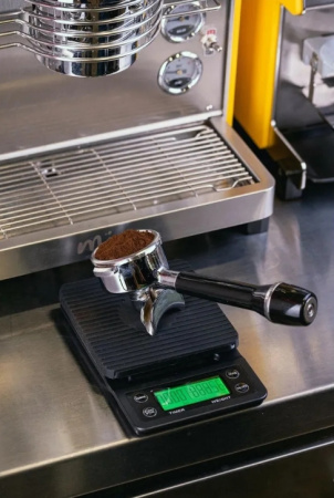 Весы Timer Scale с таймером, черный