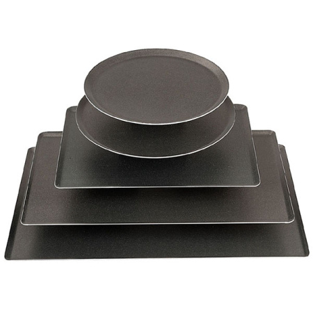 Противень; алюмин.,тефлон; H=1,L=53,B=32.5см; черный