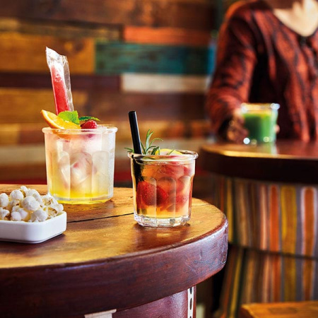 Стакан-емкость для подачи «Эскаль»; стекло; 420мл; D=97,H=96мм; прозр.