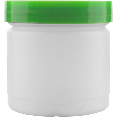 Емкость для сока с крыш. в ассорт-те; пластик; 0.5л; D=9.5,H=9см; белый