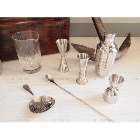 Джулеп стрейнер Lumian Ermes серебряный