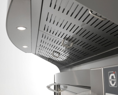 Зонт вытяжной для печи для пиццы CUPPONE Michelangelo KML435AS