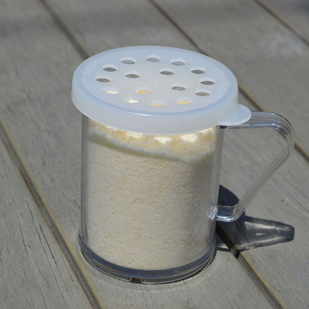 Банка для петрушки; поликарбонат; 300мл; D=8,H=9.5,L=13см; прозр.,белый