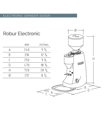 Фото Кофемолка Mazzer Robur S Кофемолка Mazzer Robur S