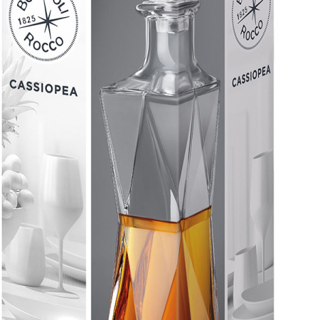 Штоф «Кассиопея»; стекло; 850мл; D=105,H=210мм; прозр.