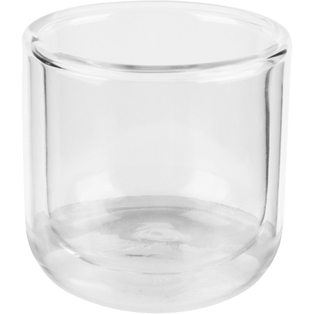 Бокал двойные стенки «Проотель»; термост.стекло; 60мл; D=5,H=5см