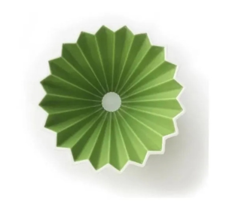 Воронка AnyBar Оригами керамика зеленый