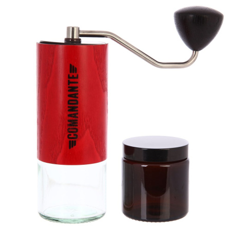 Ручная кофемолка Comandante C40 Nitro Blade Red Sonja