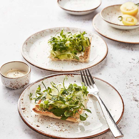 Соусник «Крафт»; фарфор; 55мл; D=6.5,H=3см; белый