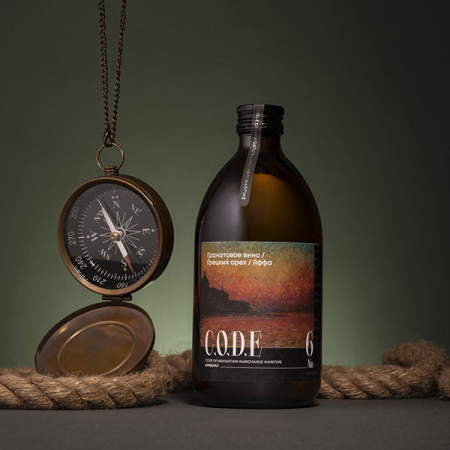 Кордиал C.O.D.E Гранатовое вино-Грецкий орех-Яффа 0,5 л