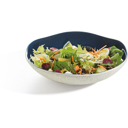 Тарелка глубокая; D=20см; синий