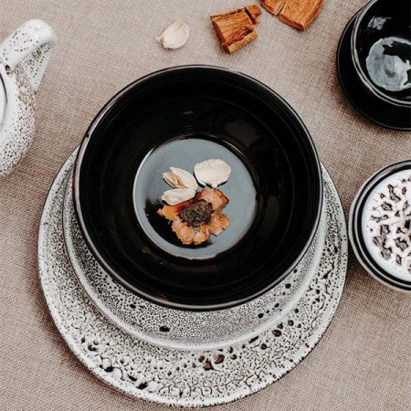 Миска «Тирамису»; керамика; 0.5л; D=15.5,H=6см