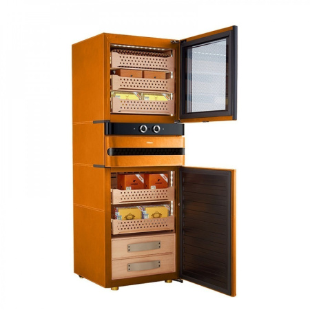 Хьюмидор для сигар Afidano L6 (Тёплый янтарь)