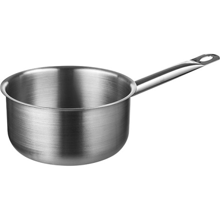 Сотейник б/крышки дно-сэндвич; сталь нерж.; 2л; D=18,H=9см