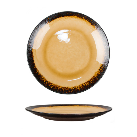 Тарелка P.L. Proff Cuisine Yellow Spider Silk Stockholm 27 см