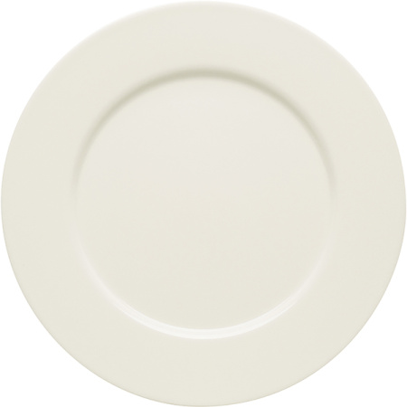 Тарелка мелкая «Пьюрити»; фарфор; D=26,H=2см; белый