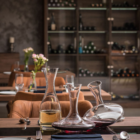 Декантер «Карафс»; хр.стекло; 1л; D=72,H=220,B=210мм; прозр.