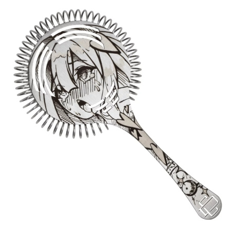 Стрейнер Cocktail design Ahegao by Tural.mk 90 мм