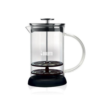 Ручной вспениватель (капучинатор) Bialetti Milk Frother, 330 мл, стекло